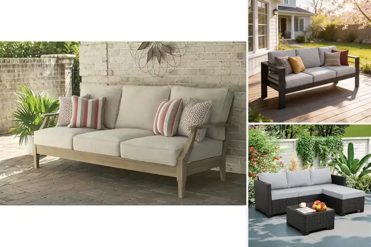 Detailed view of Best All-Weather Outdoor Sofas for Year-Round Comfort
