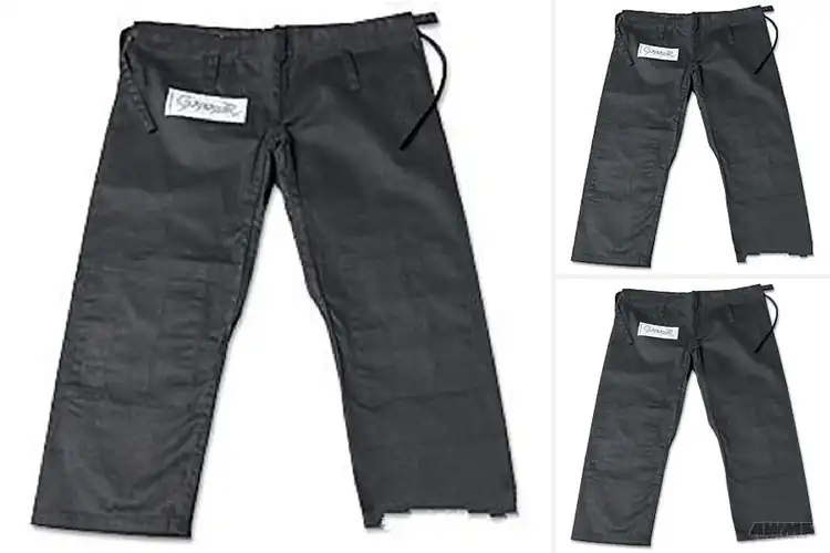 Detailed view of Best Black Judo Pants