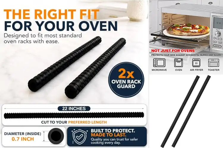 Detailed view of Best BPA Free Oven Rack Guards