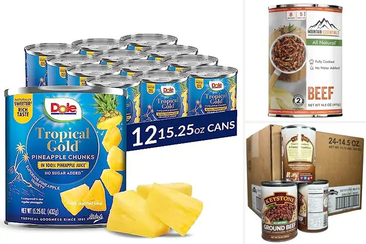 Detailed view of Best Canned Pantry Staples