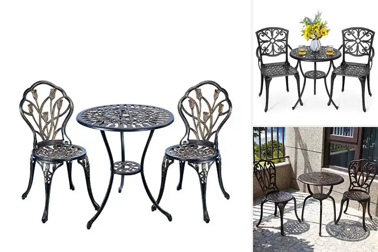 Detailed view of Best Cast Aluminum Bistro Sets