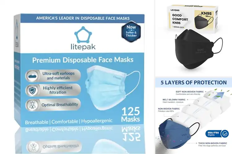 Detailed view of Best Comfortable Medical Masks
