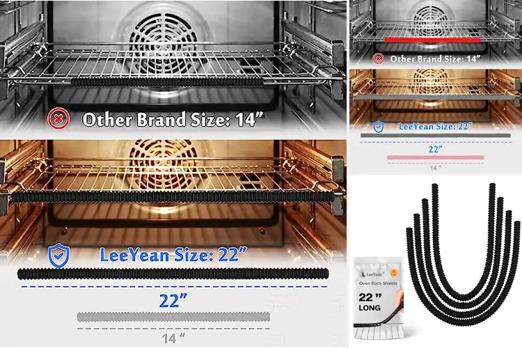 Detailed view of Best Extra Long Oven Rack Shields