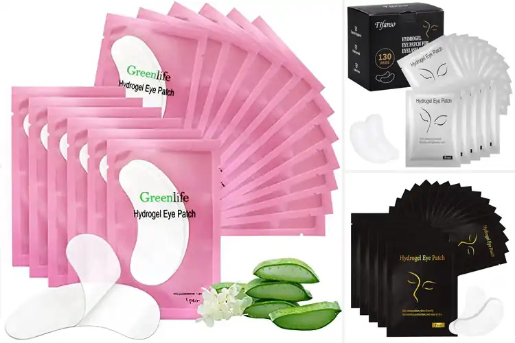 Detailed view of Best Eyelash Extension Gel Pads