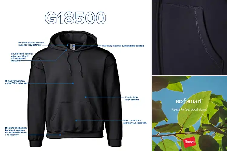 Detailed view of Best Fleece Hoodies: Top 10 Cozy Picks for Ultimate Warmth