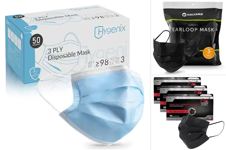 Detailed view of Best Fluid-Resistant Face Masks