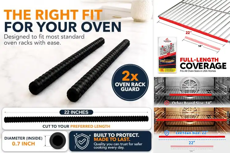 Detailed view of Best Food Grade Silicone Oven Rack Protectors
