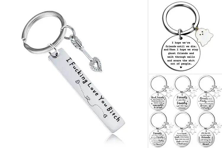 Detailed view of Best Friendship Keychains For Friends