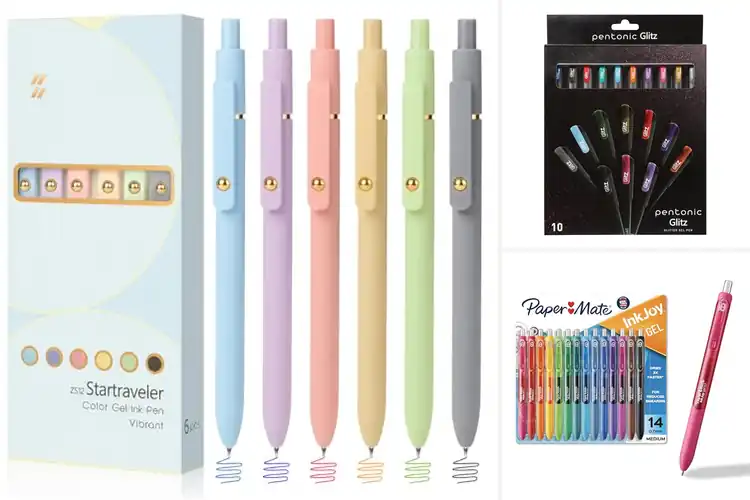 Detailed view of Best Gel Pens For Journals: Smooth & Vibrant Picks