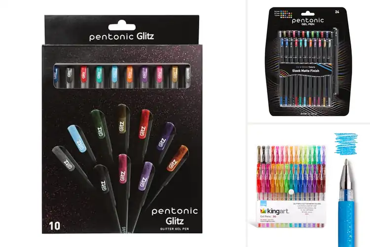 Detailed view of Best Glitter Gel Pens: Top 10 Sparkling Picks
