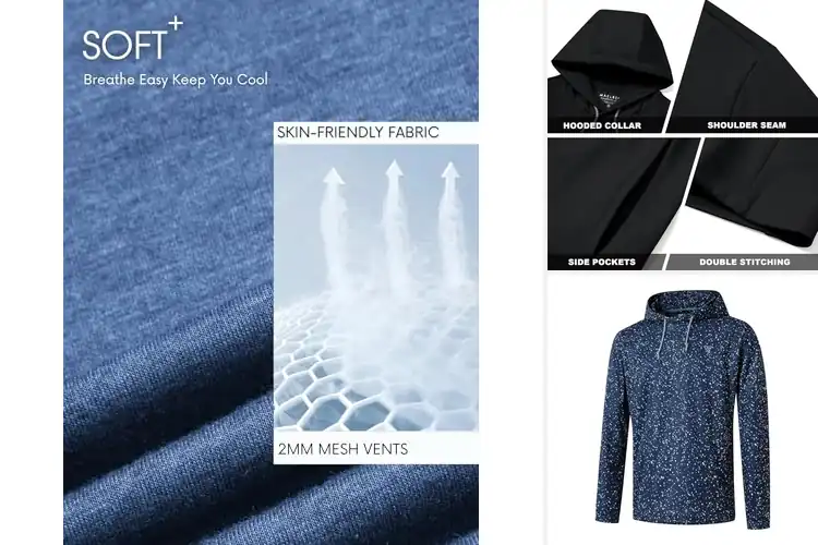 Detailed view of Best Golf Hoodies For Men: Top 10 Stylish Picks