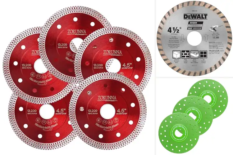 Detailed view of Best Granite Cutting Discs