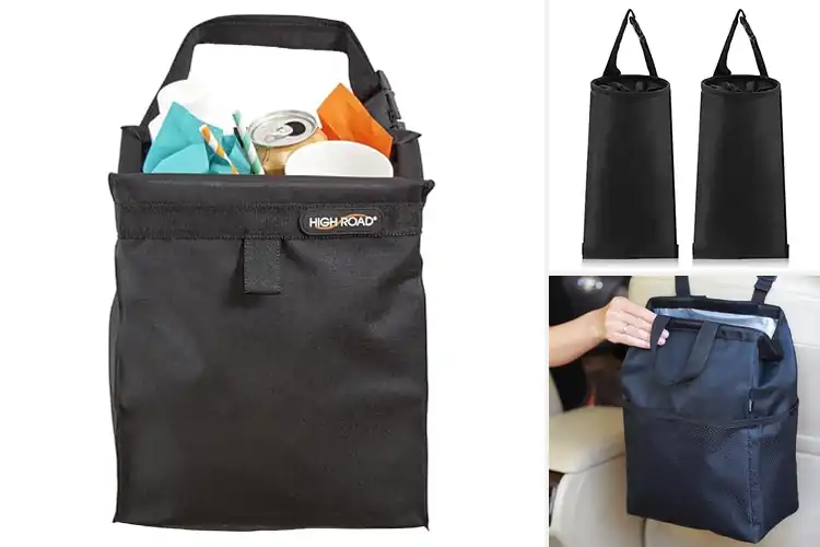 Detailed view of Best Hanging Car Garbage Bag