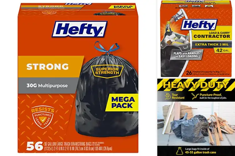 Detailed view of Best Heavy Duty Garbage Bags