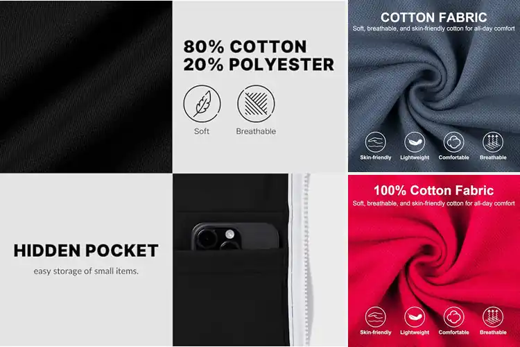 Detailed view of Best Layering Hoodies