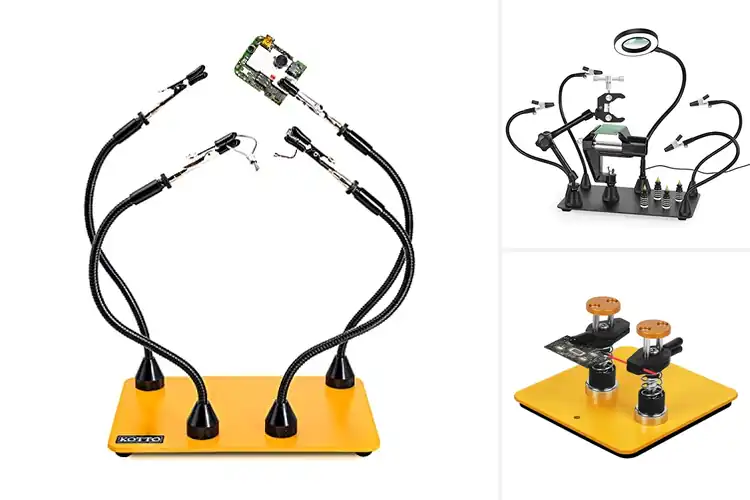 Detailed view of Best Magnetic Helping Hands for Precise DIY Work