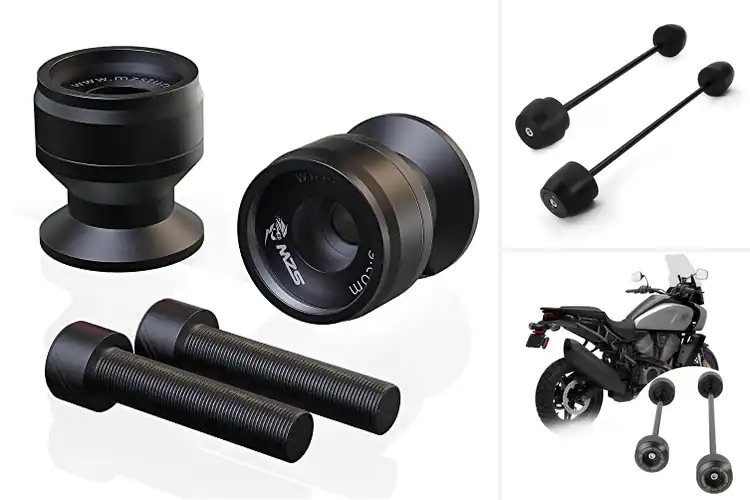 Detailed view of Best Motorcycle Tip Over Protection Spools