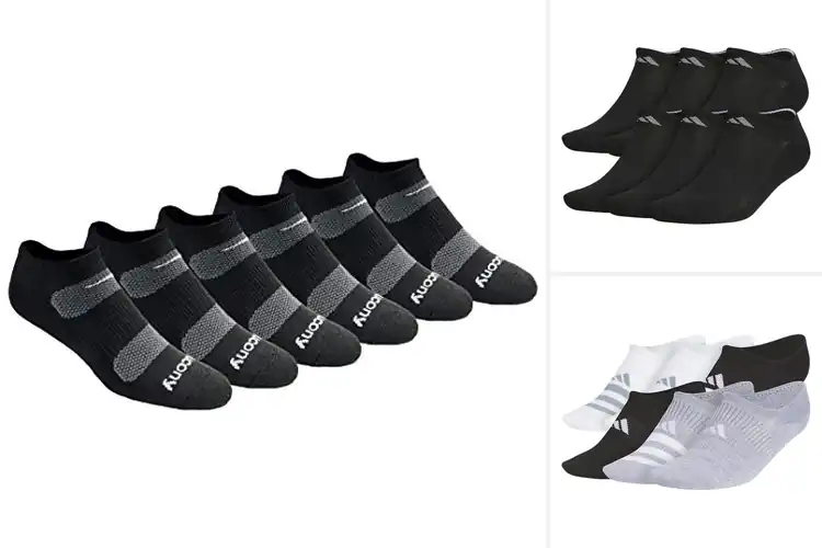 Detailed view of Best No Show Athletic Socks: Stay Dry & Perform Better