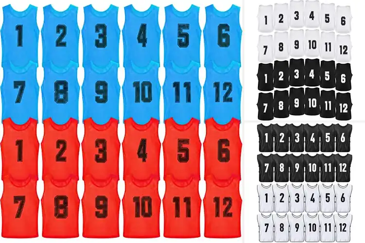 Detailed view of Best Numbered Practice Jerseys
