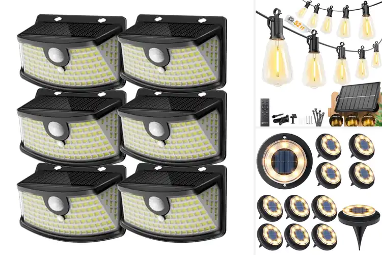 Detailed view of Best Outdoor Solar Lights: Bright & Safe Garden Ideas