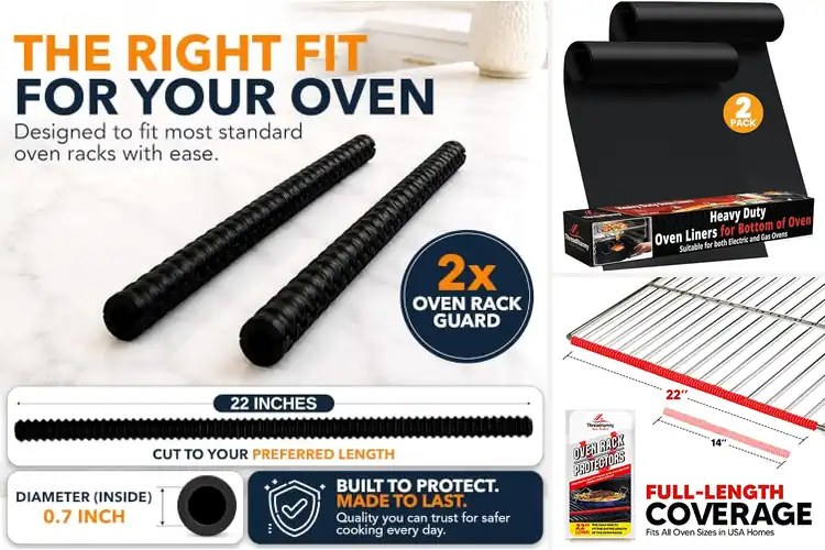 Detailed view of Best Oven Grill Rack Protectors