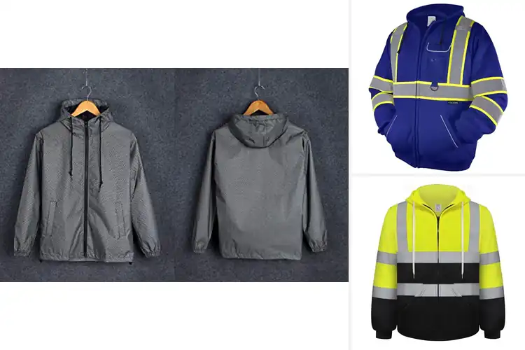 Detailed view of Best Reflective Running Hoodies