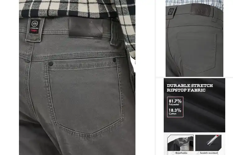 Detailed view of Best Reinforced Pants