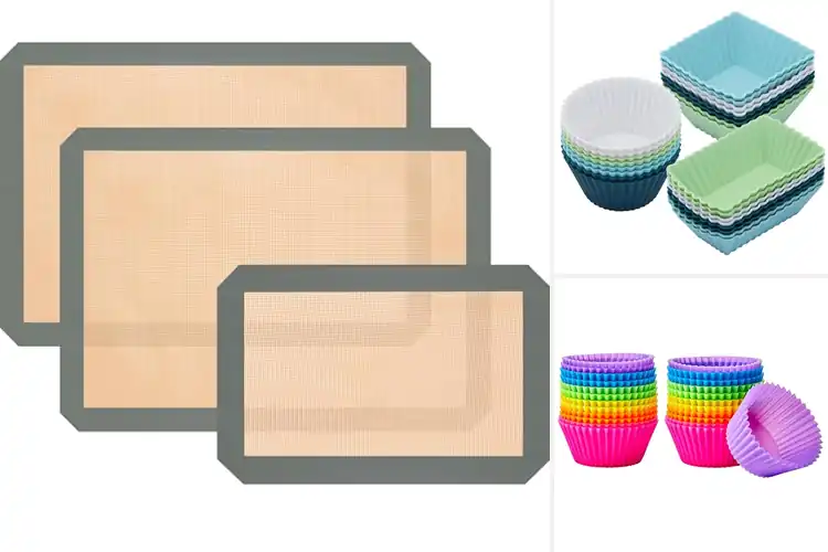 Detailed view of Best Silicone Liners: Effortless Baking, Easy Cleanup