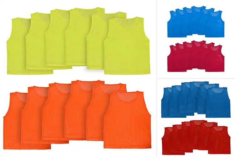Detailed view of Best Soccer Practice Pinnies
