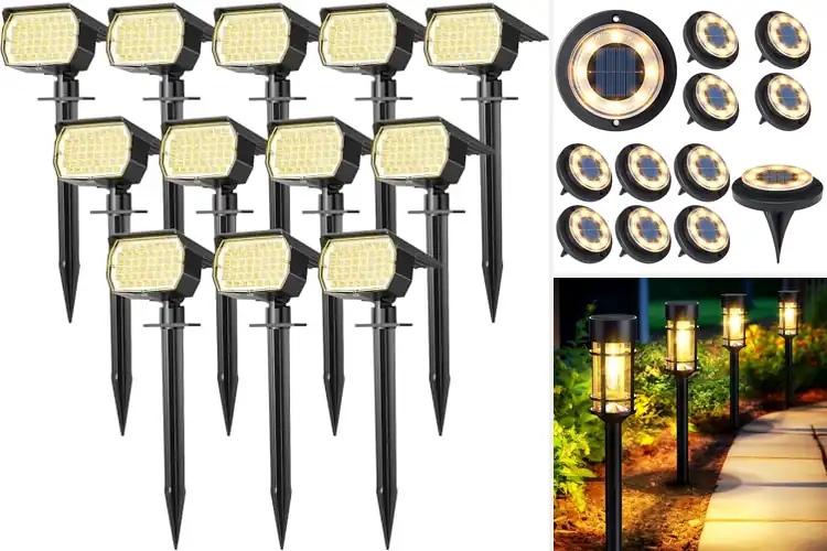 Detailed view of Best Solar Landscape Lights: Illuminate Your Outdoors