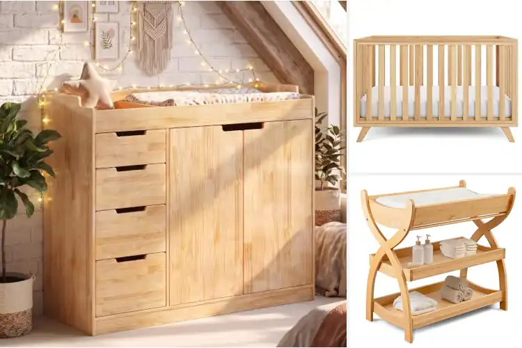 Detailed view of Best Solid Wood Baby Furniture