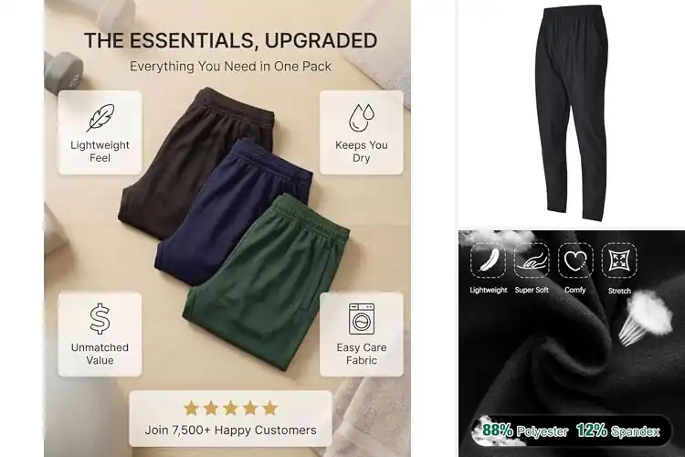 Detailed view of Best Sports Pants