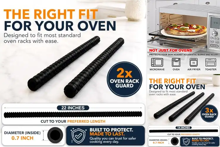 Detailed view of Best Standard Oven Rack Guards