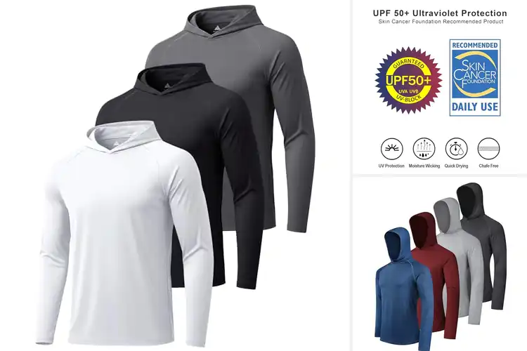 Detailed view of Best Sun Protection Hoodies: Stay Cool & Safe Outdoors