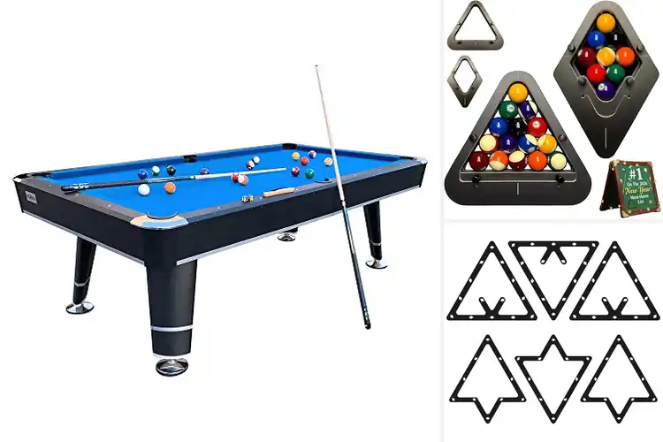 Detailed view of Best Tournament Pool Racks: Top 10 for Tight Setups