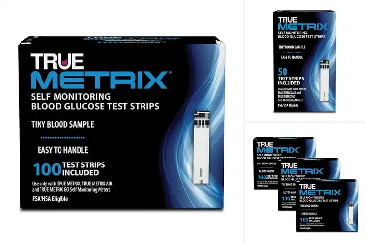 Detailed view of Best True Metrix Test Strips: Top 10 for Accuracy & Value