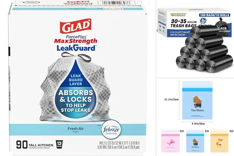 Detailed view of Best Waterproof Trash Bags