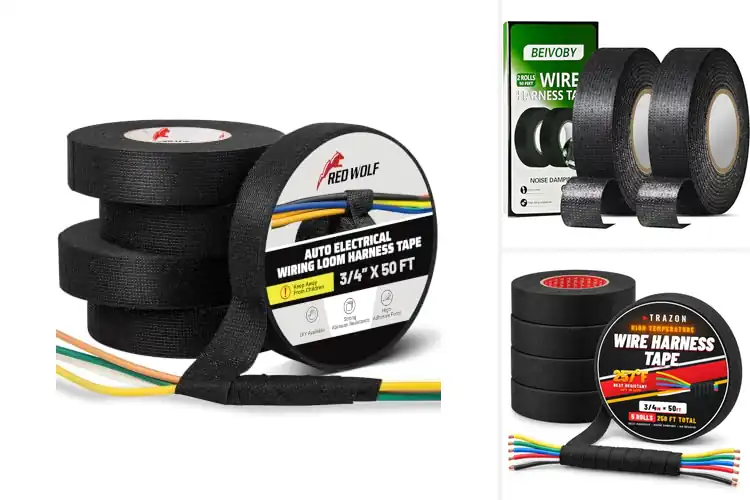 Detailed view of Best Wire Securing Tapes